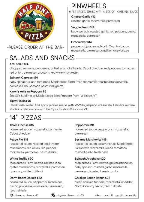 Half Pint Pizza