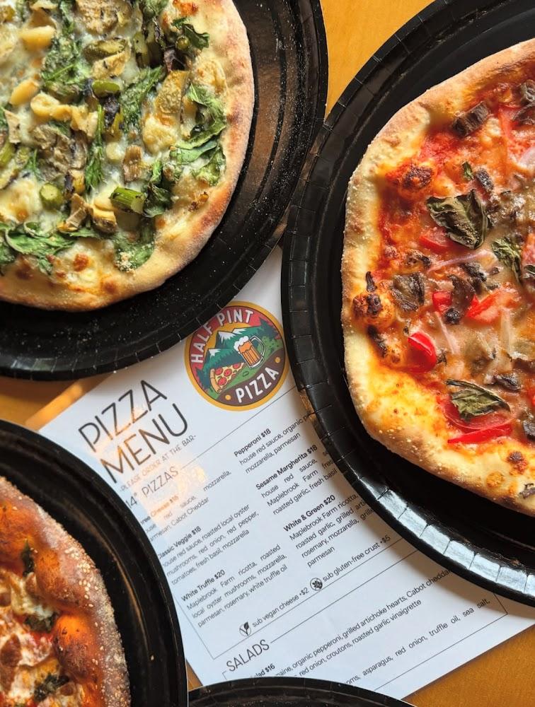Half Pint Pizza Veggie Pesto